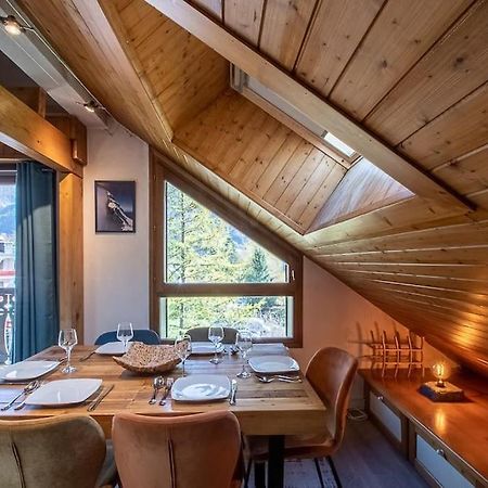 Bel Appartement Entier En Style Chalet A Chamonix Bagian luar foto
