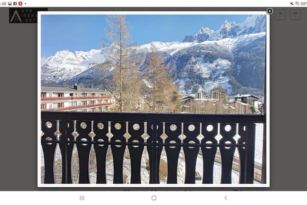 Bel Appartement Entier En Style Chalet A Chamonix Bagian luar foto