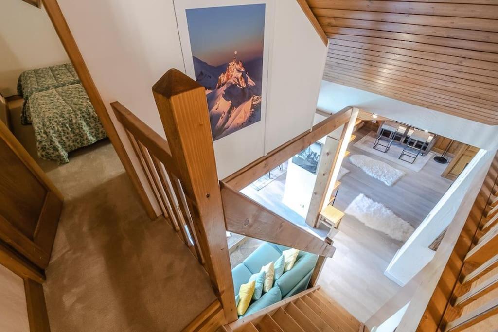 Bel Appartement Entier En Style Chalet A Chamonix Bagian luar foto